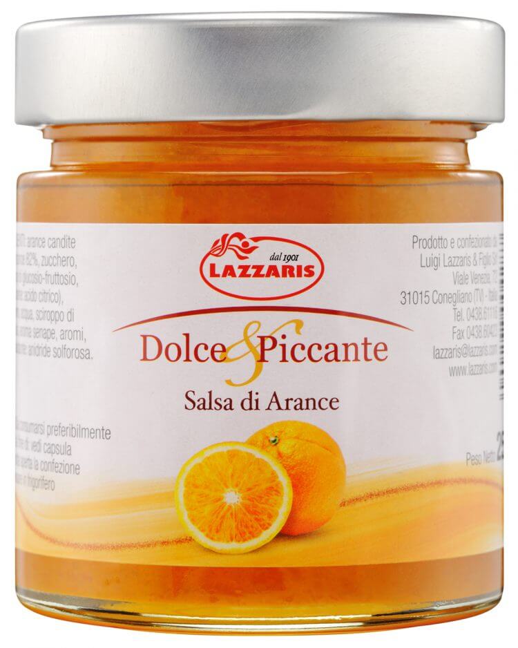 Orange Sauce - Sweet and Spicy Sauces Lazzaris