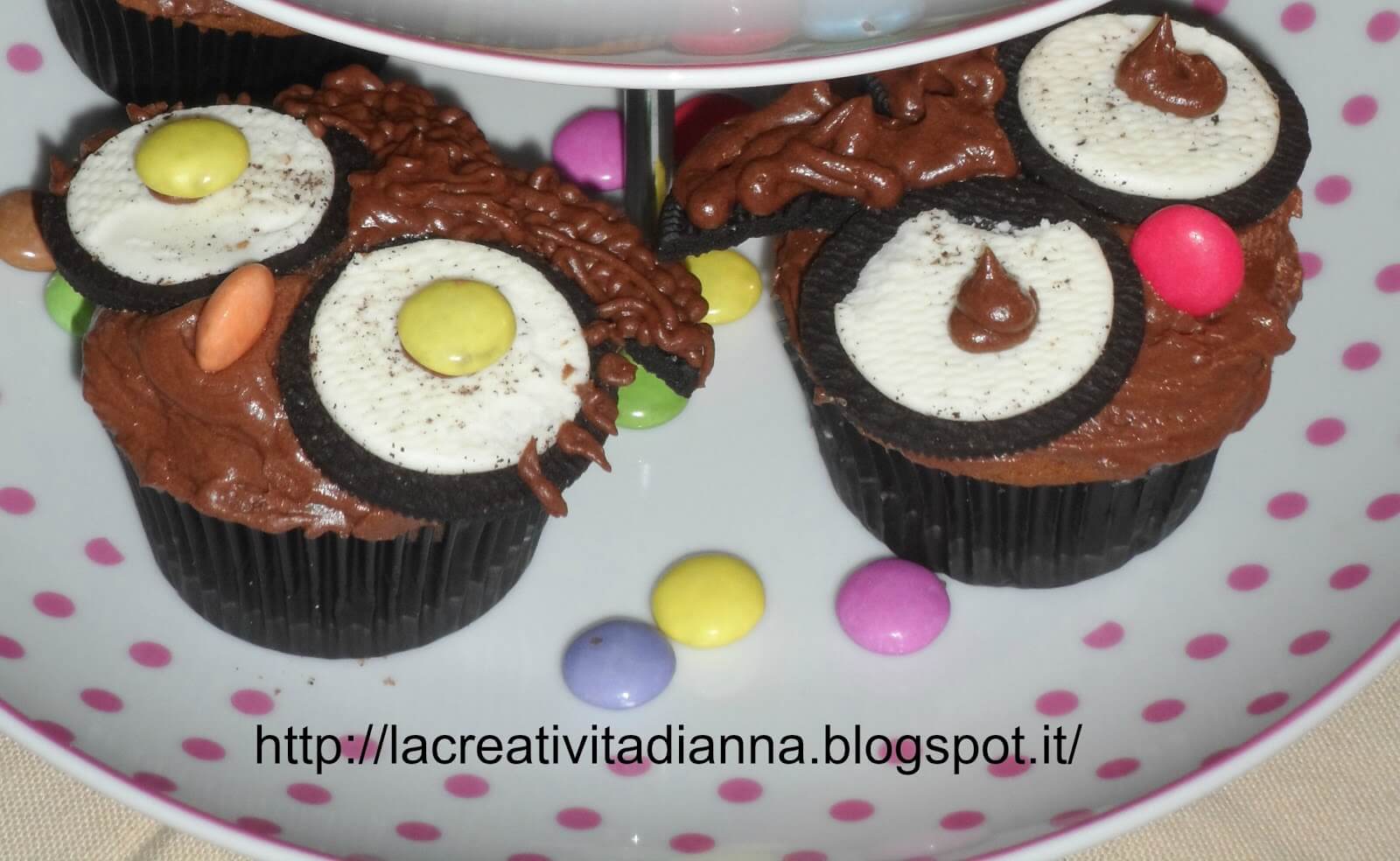 Muffin Gufetti per Halloween - Lazzaris